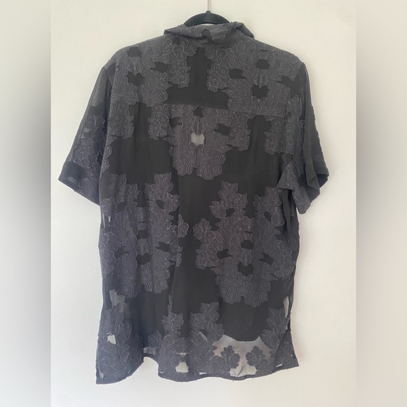 Wilfred Atticus Button up Blouse - Black - Picture 3 of 4